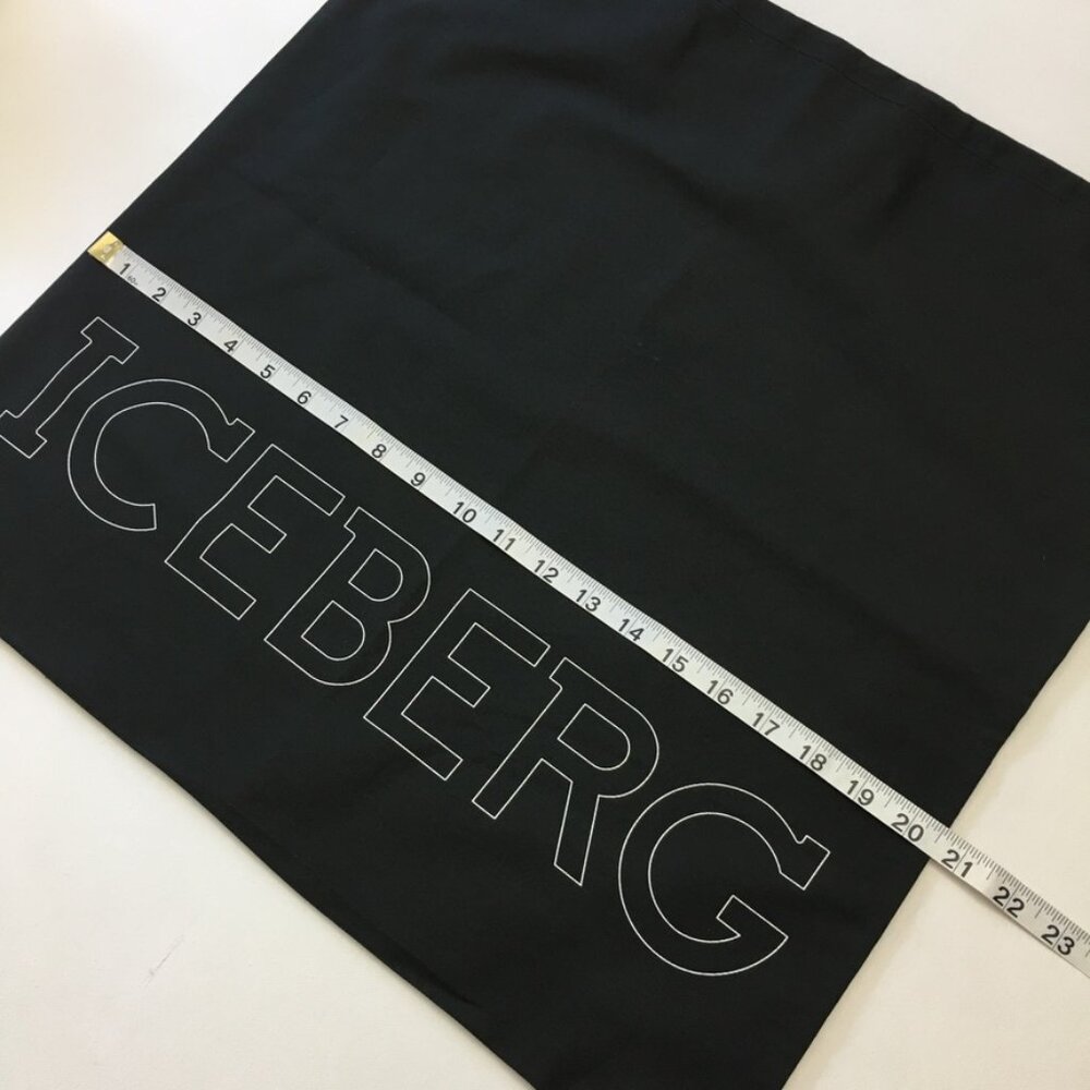ICEBERG 20.5" x 20.5" Large Dust Bag for Handbag / Shoes / Clothings Black - Picture 9 of 11